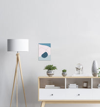 Last inn bildet i Galleri-visningsprogrammet, Blue Wind No.1 | Abstrakt | Line Art | Trendfarger | Kunst | Poster | Plakat
