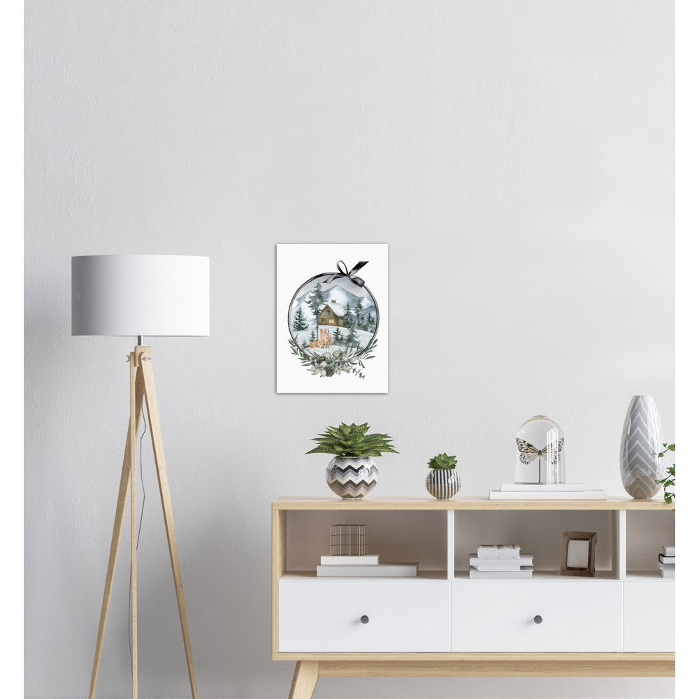 Vinterland No.3 | Julepynt | Plakat | Poster | Jul | Juledekorasjon