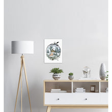 Last inn bildet i Galleri-visningsprogrammet, Vinterland No.3 | Julepynt | Plakat | Poster | Jul | Juledekorasjon
