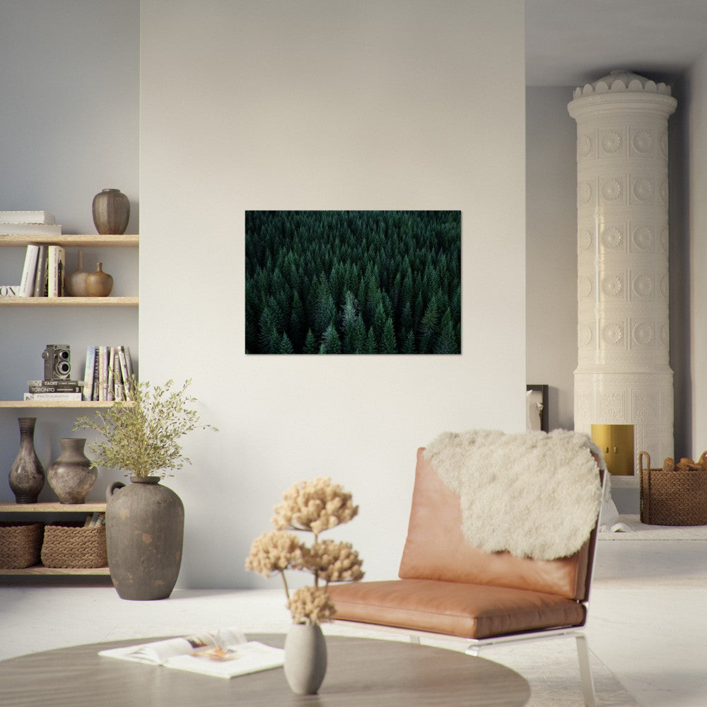 Skogen | Fotokunst | Plakat | Poster | Fotografi | Granskog