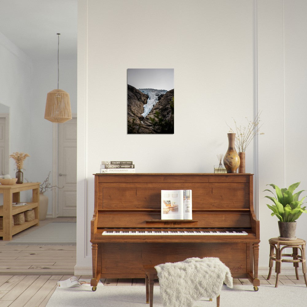 Briksdalsbreen | Fotokunst | Landskap | Plakat | Poster 