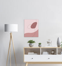 Last inn bildet i Galleri-visningsprogrammet, Pink Waves No.1 | Abstrakt | Line Art | Trendfarger | Kunst | Poster | Plakat
