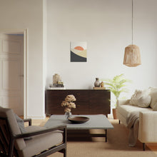 Last inn bildet i Galleri-visningsprogrammet, Trendy Hills | Plakat | Poster | Jotun 0486 Silke, 8087 Vårluft, 1276 Soft, 9938 Dempet Sort, 2489 Bella
