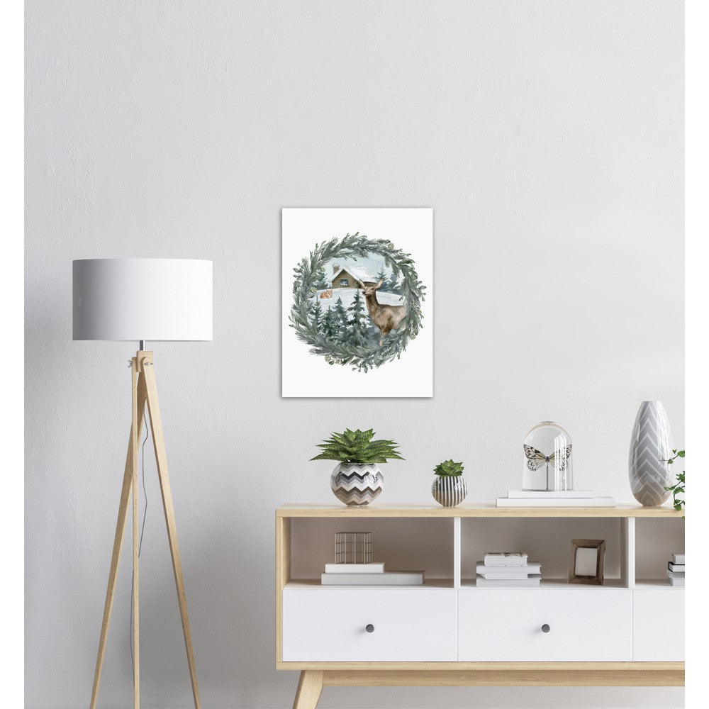 Vinterland No.7 | Julepynt | Plakat | Poster | Jul | Juledekorasjon