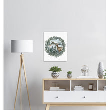 Last inn bildet i Galleri-visningsprogrammet, Vinterland No.7 | Julepynt | Plakat | Poster | Jul | Juledekorasjon
