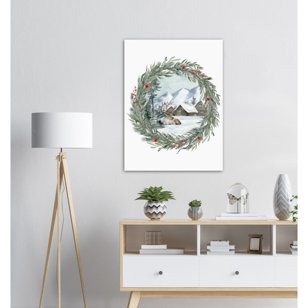 Vinterland No.8 | Julepynt | Plakat | Poster | Jule | Juledekorasjon