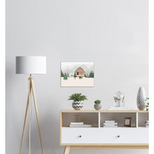 Last inn bildet i Galleri-visningsprogrammet, Julehus | Julepynt | Plakat | Poster | Jul | Juledekorasjon
