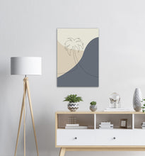 Last inn bildet i Galleri-visningsprogrammet, Palme Nr.4 | Line Art | Poster | Plakat | Kunst | Abstrakt
