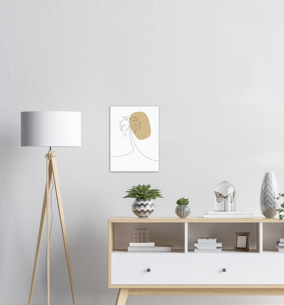 Palme Nr.5 | Line Art | Poster | Plakat | Kunst | Abstrakt
