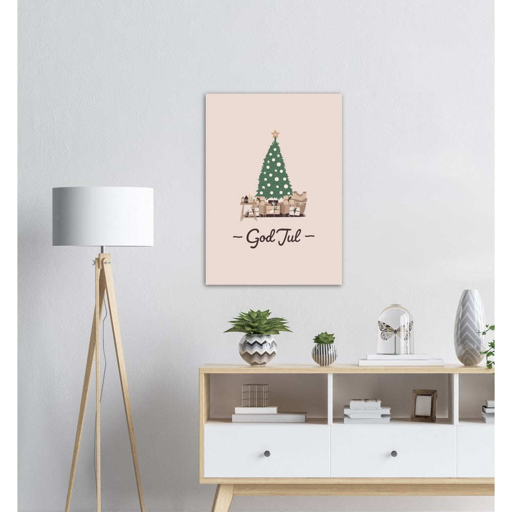 Juletre No.1 | Julepynt | Plakat | Poster | Jul | Juledekorasjon