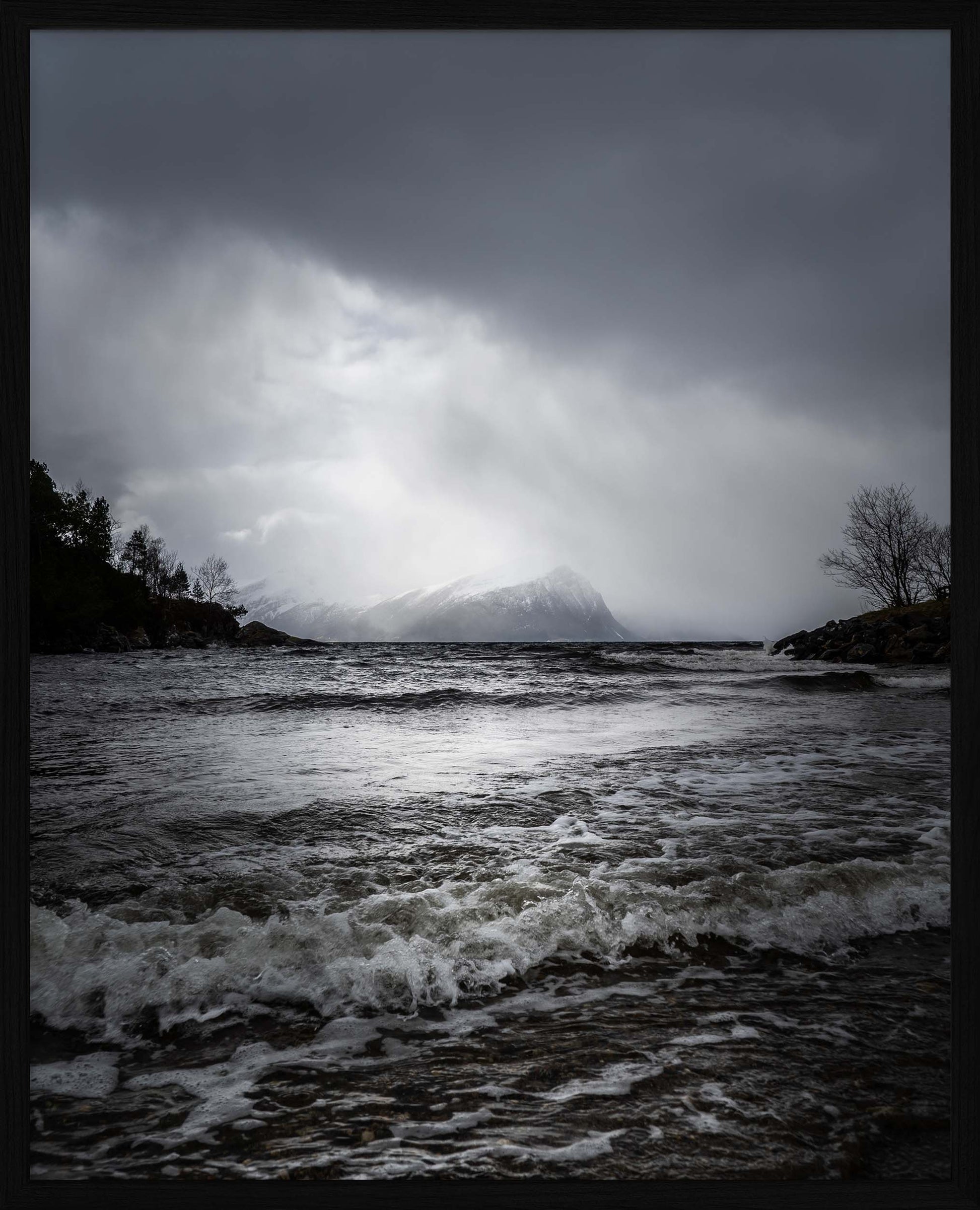 Stille før stormen | Fotokunst | Plakat | Poster | Veggkunst
